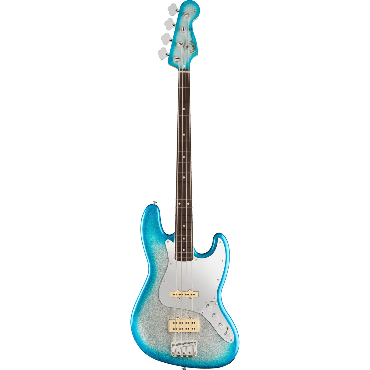 Fender Limited Player Plus x Blu DeTiger Jazz Bass Guitar - Sky Burst Sparkle