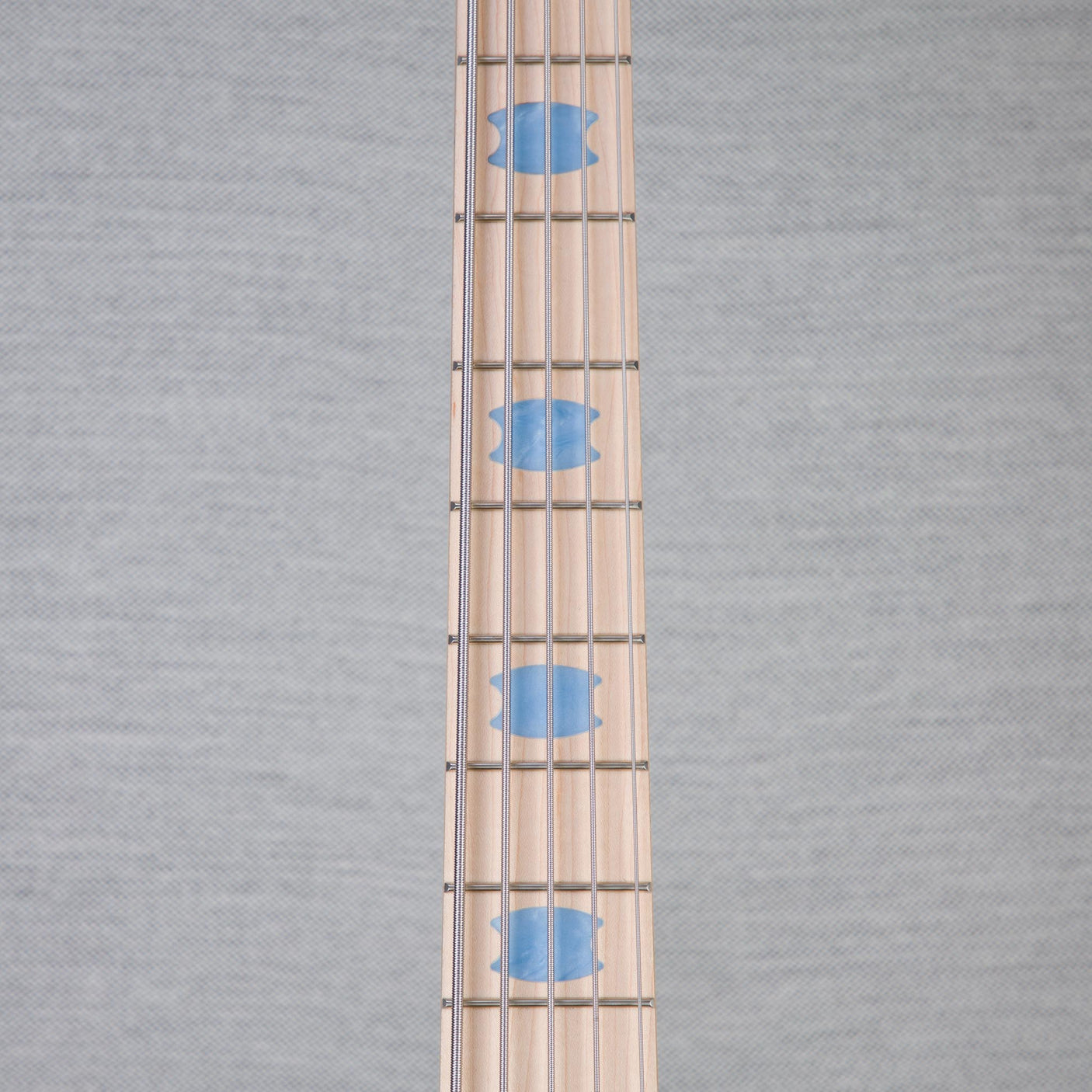 Spector Euro 5 LT Poplar Burl Over Ash 5-String Electric Bass Guitar - Faded Light Blue Gloss - CHUCKSCLUSIVE - #]C121NB23304