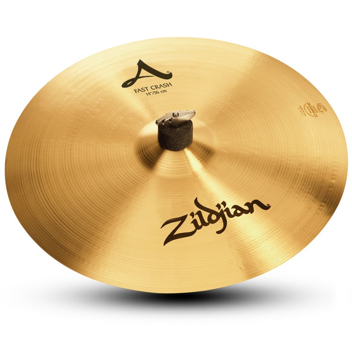 Zildjian 14" A Zildjian Fast Crash Cymbal - New,14 Inch