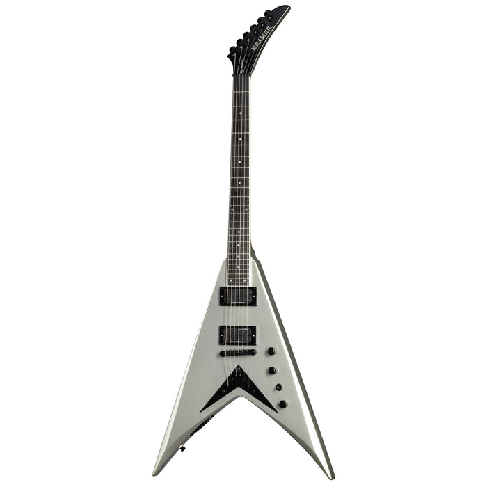 Kramer Dave Mustaine Vanguard Signature Electric Guitar - Silver Metallic