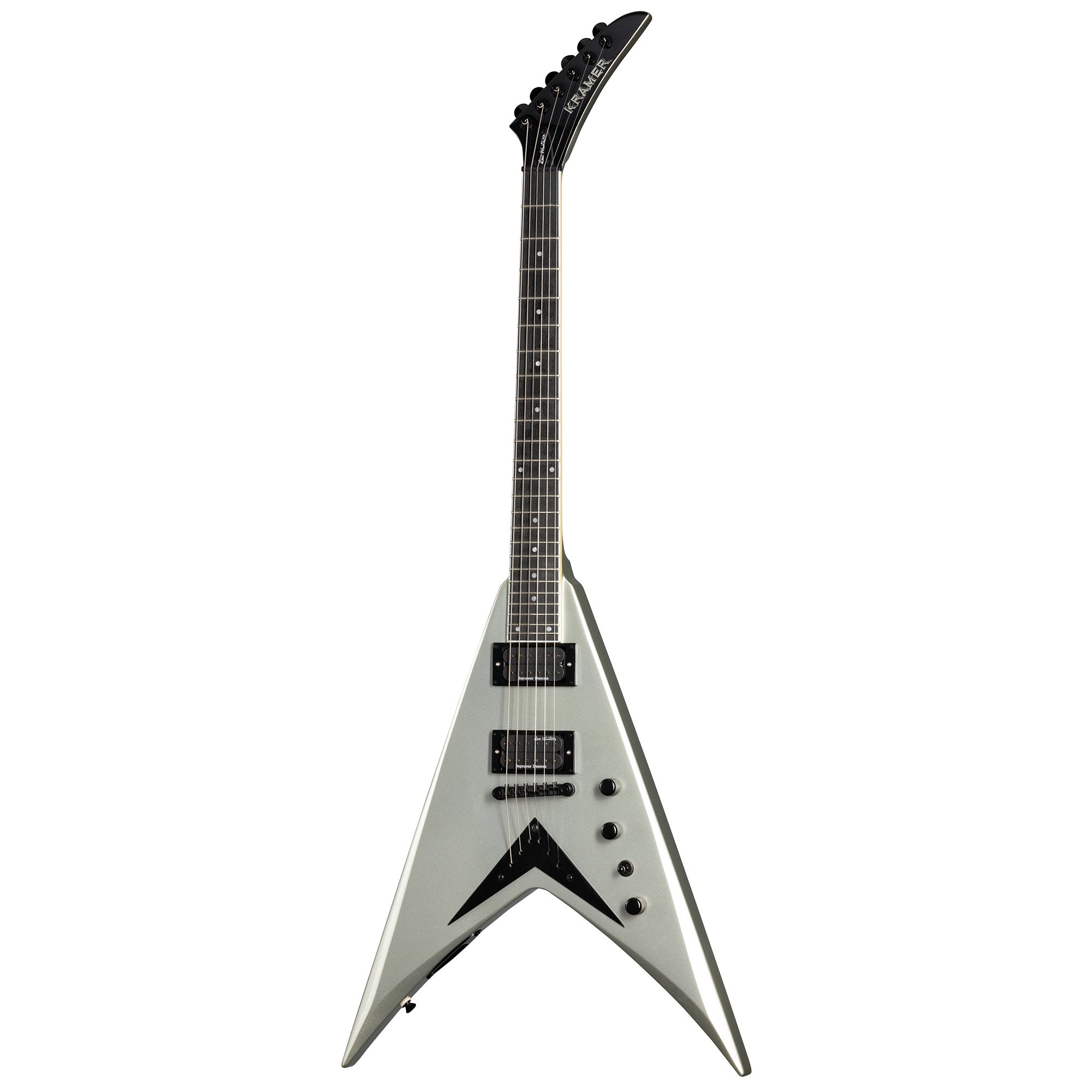 Kramer Dave Mustaine Vanguard Signature Electric Guitar - Silver