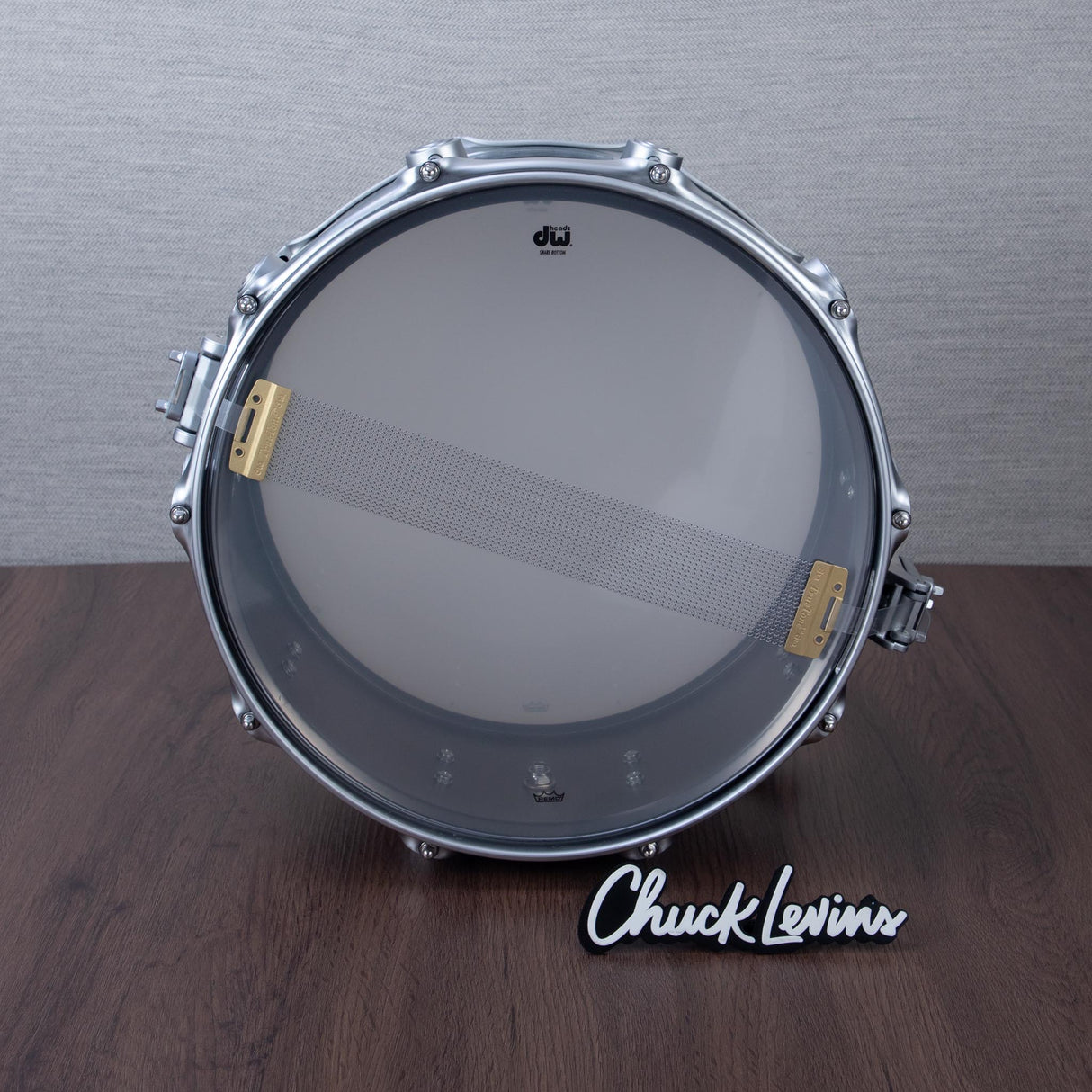 DW 6.5 x 14-Inch Collector's Series Brass Snare Drum - Satin Black
