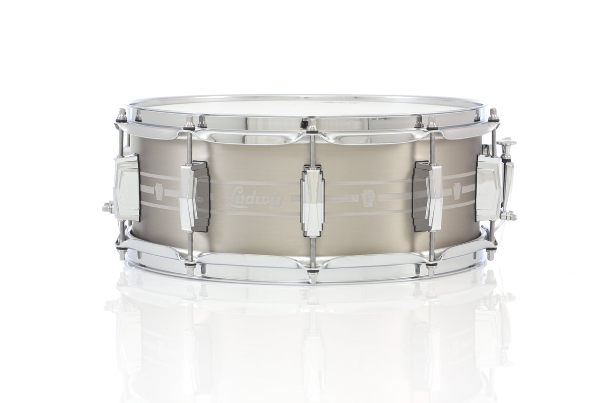 Ludwig 14" x 5.5" Heirloom Stainless Steel Snare Drum