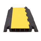 ProX XCP-4CH MK2 4-Channel Rubber Cable Protector Ramp Speed Bump Cover Indoor Outdoor