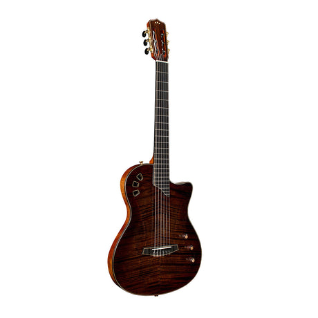 Cordoba Stage Artist Nylon String Acoustic Electric Guitar - Habano Burst
