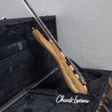 Spector Euro 4 LT Solid Korina Wings Electric Bass Guitar - Natural Satin - CHUCKSCLUSIVE - #NB23506