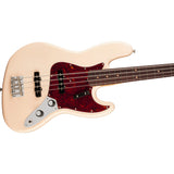 Fender Vintera III Early '60s Jazz Electric Bass Guitar, Rosewood Fingerboard - Olympic White