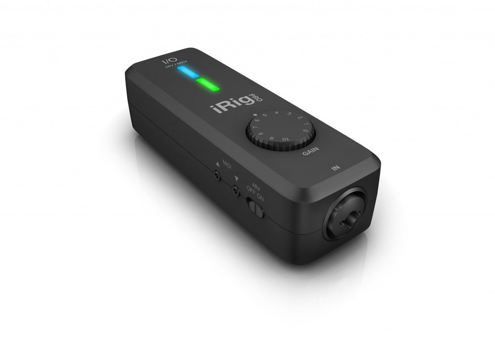 IK Multimedia iRig Pro I/O Ultra-Compact Professional Audio/MIDI Interface