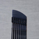 Legator Ghost Super Shred Multiscale 8-String Electric Guitar - Satin Black Flame - #IM25060482