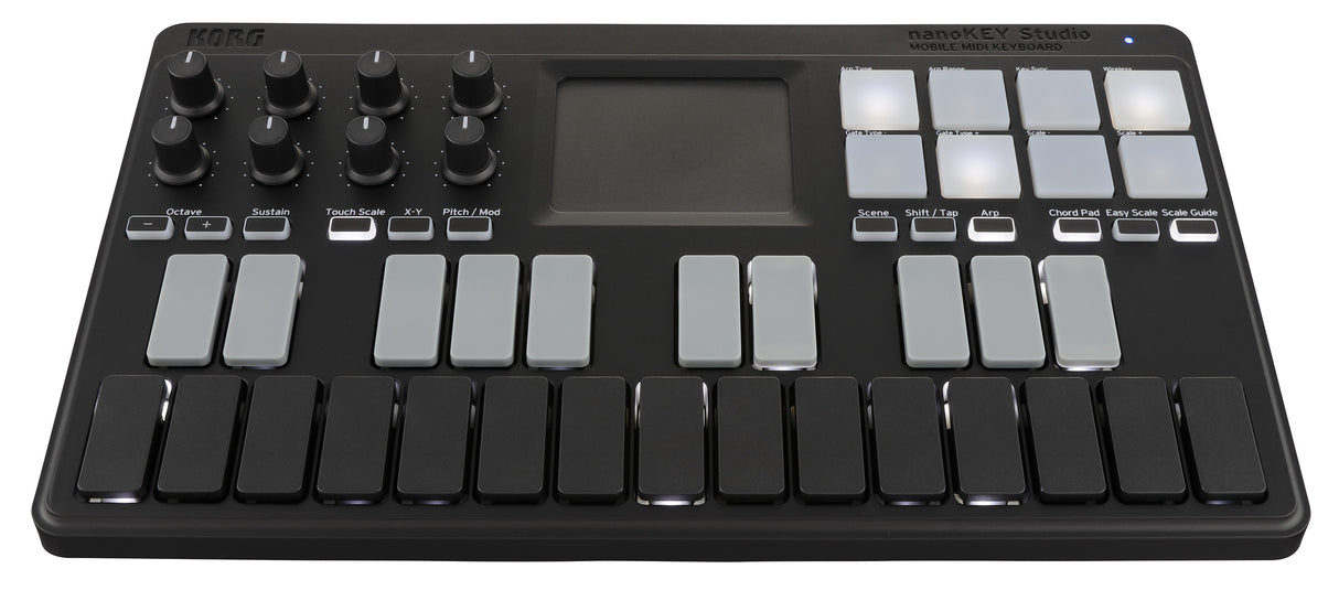 Korg nanoKEY Studio Mobile MIDI Controller - Mint, Open Box