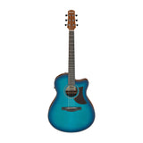 Ibanez Advanced Acoustic Series AAM50CE Acoustic Electric Guitar - Sapphire Blue Burst
