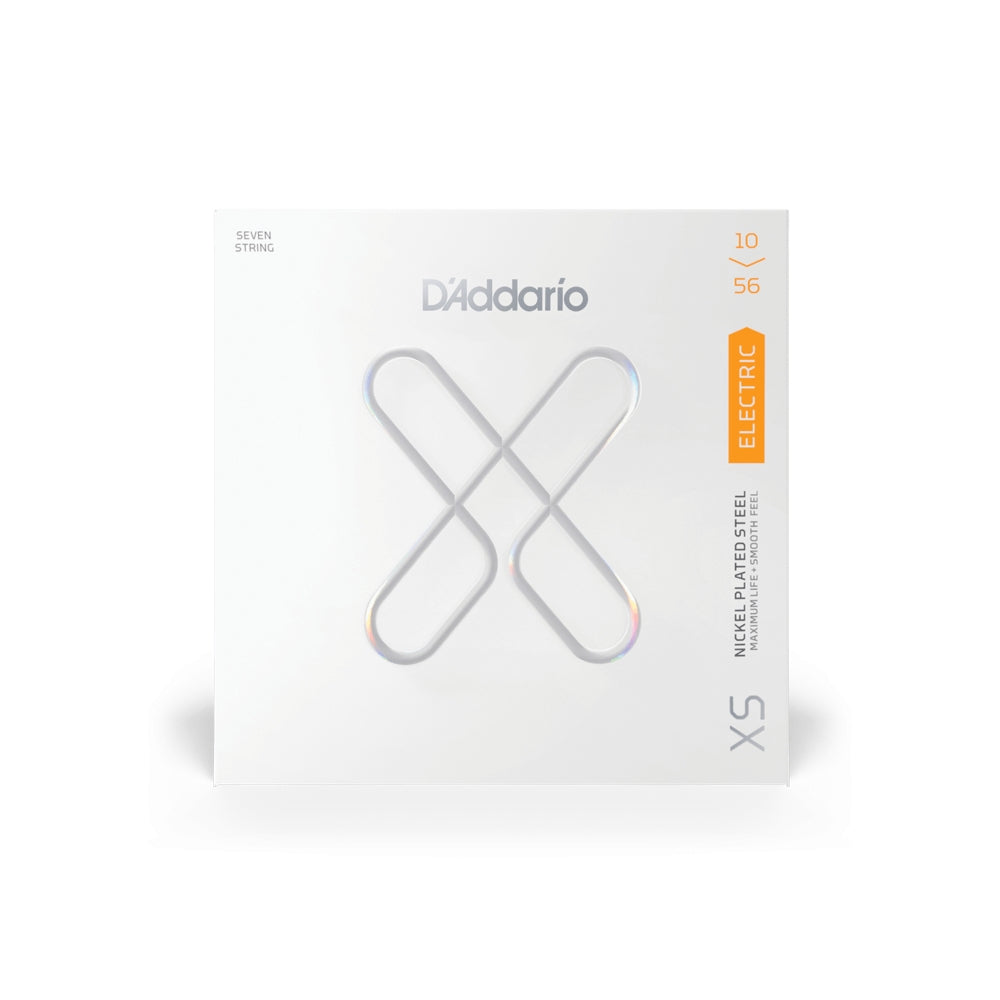 D'Addario XSE1056 10-56 Regular Light 7-String Coated Electric Guitar Strings