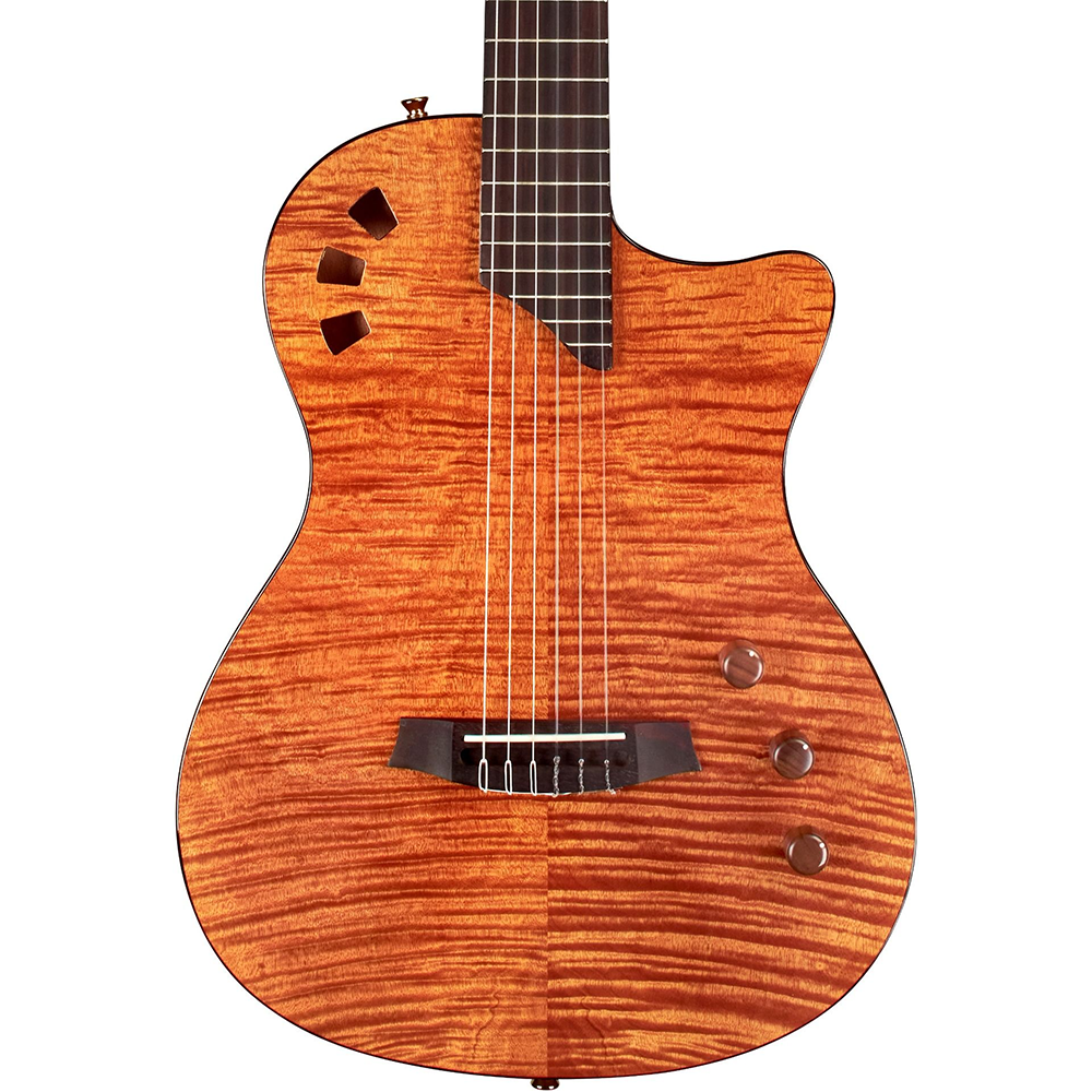 Cordoba Stage Electric Nylon String Guitar - Natural Amber – Chuck