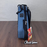 Marcus Bonna Alto and Curved Soprano Double Saxophone Case - Cationic Blue