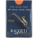 Rigotti RG.JSA Gold Jazz Alto Saxophone Reeds - 2.5 Light (10-Pack)
