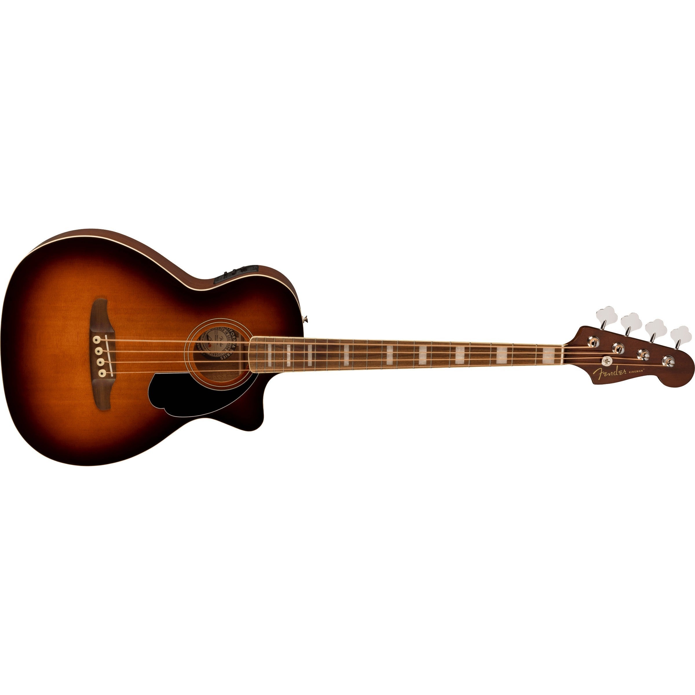 Fender Kingman Acoustic Bass - Shaded Edge Burst – Chuck Levin's