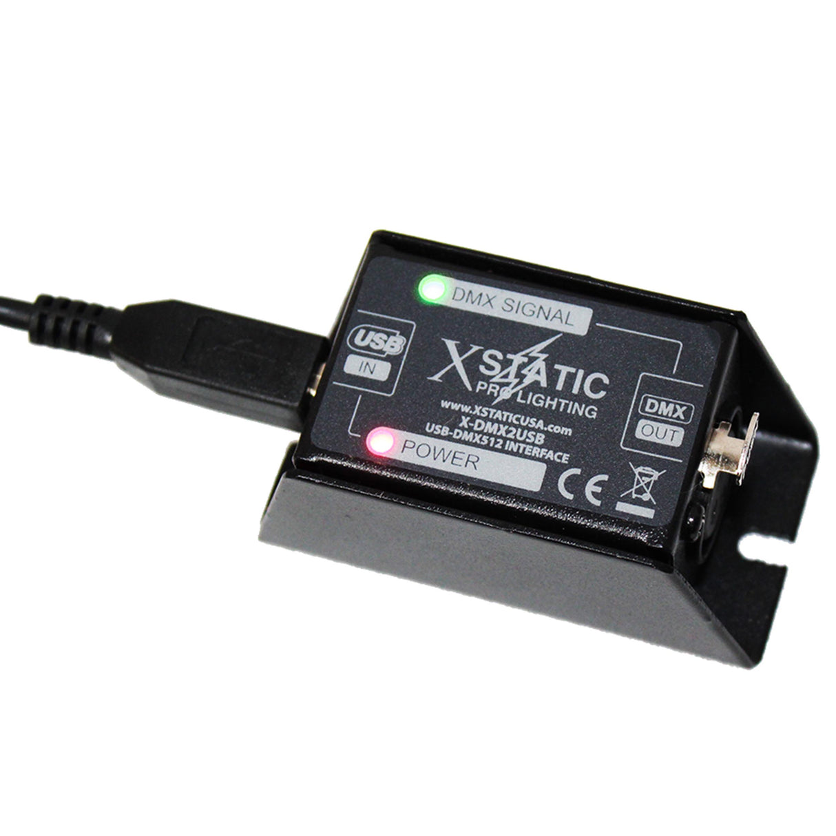 ProX X-DMX2USB USB to DMX 512 Converter Interface open DMX Chipset FTDI-232