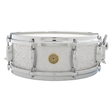 Gretsch 5 x 14" USA Custom Snare Drum - Silver Sparkle Nitron, 8-Lug Micro-Sensitive
