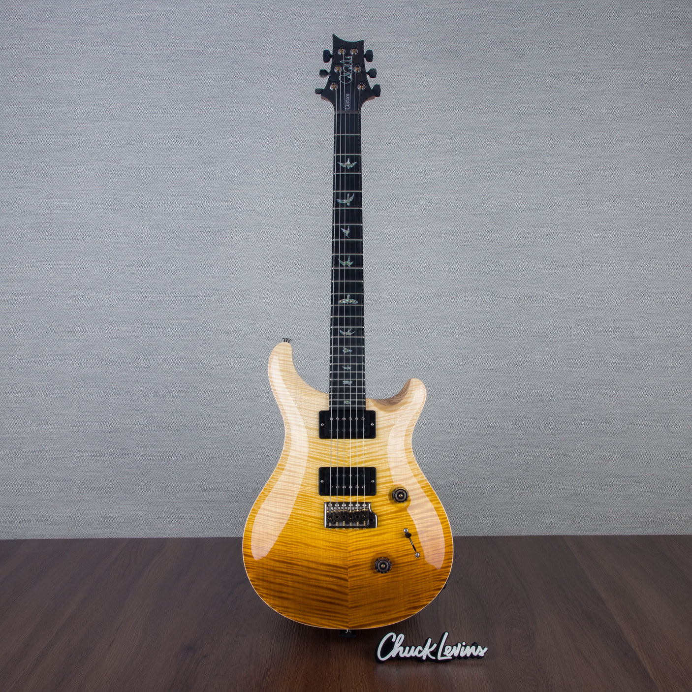 PRS Wood Library Custom 24 Electric Guitar - Private Stock Goldstorm Fade Finish - CHUCKSCLUSIVE - #240383980