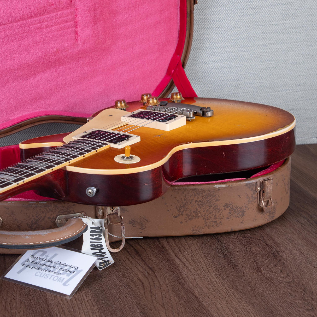 Gibson Custom Shop Murphy Lab 1958 Les Paul Standard V2 BOTB Page 153 Heavy Aged Electric Guitar - #85427