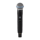 Shure SLXD2+/B58 Wireless Handheld Transmitter with Beta 58A Microphone