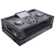 ProX XS-XDJRX3WBL ATA Flight Case with 1U Rack Space and Wheel - Black