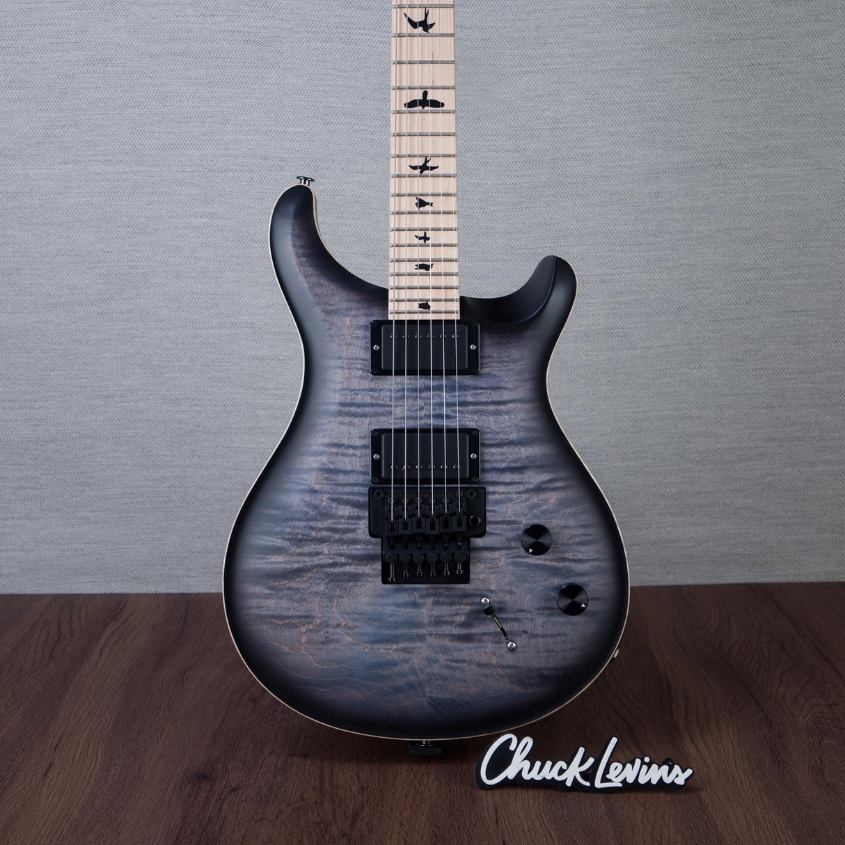 PRS CE 24 Dustie Waring Signature Floyd Electric Guitar - Faded Blue Smokeburst - #230366713