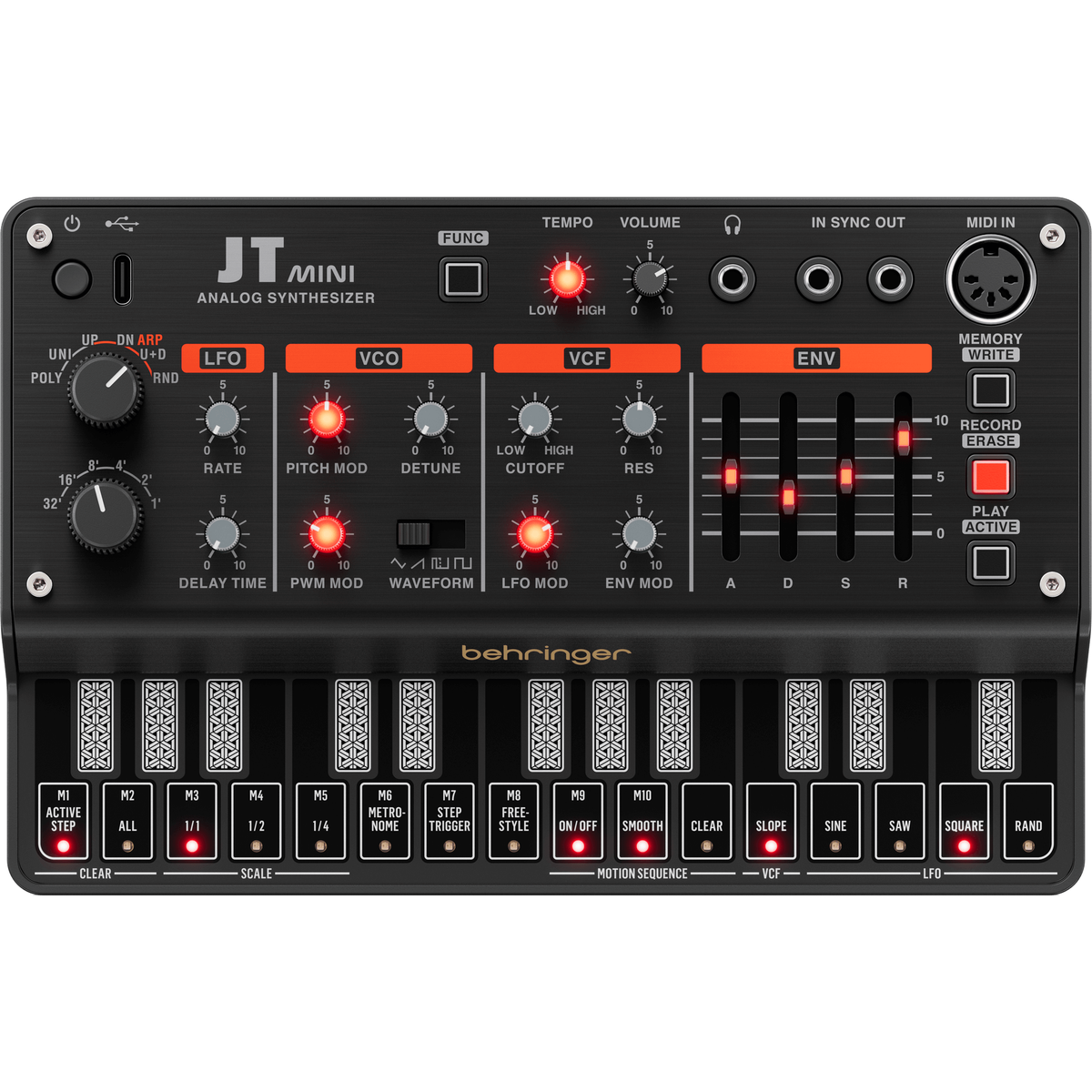 Behringer JT MINI Analog Polyphonic Synthesizer
