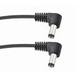Voodoo Lab Standard Polarity 2.1 MM Right-Angle Cable - 6 Inches
