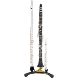 Hercules DS543BB Stand Clarinet/Flute and Piccolo