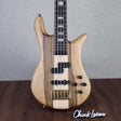 Spector Euro 5 LT Solid Korina Wings 5-String Electric Bass Guitar - Natural Satin - CHUCKSCLUSIVE - #NB23464
