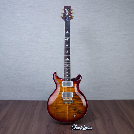 PRS Santana Retro 10-Top Electric Guitar - Dark Cherry Sunburst - #0405269