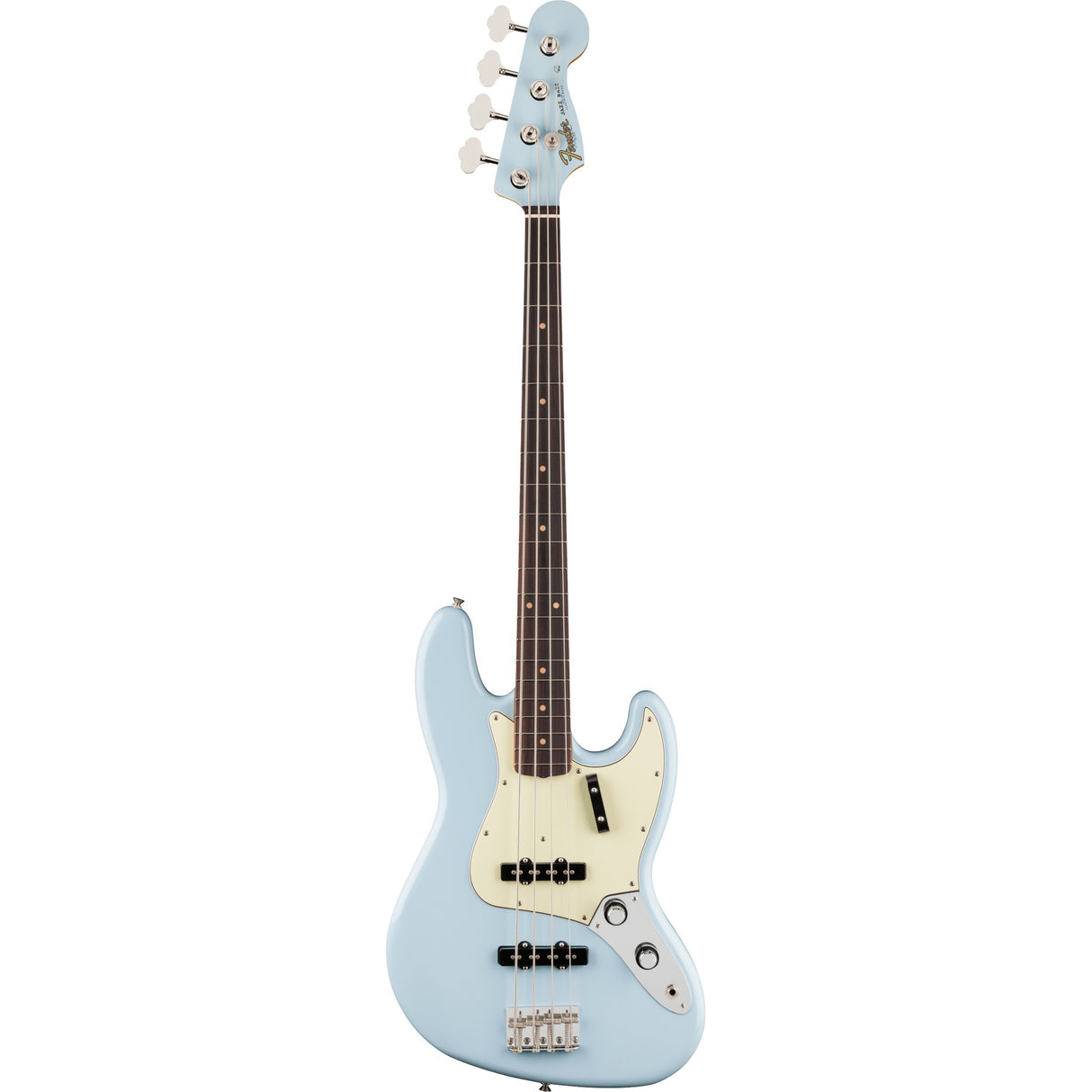 Fender Vintera III Early '60s Jazz Electric Bass Guitar, Rosewood Fingerboard - Sonic Blue