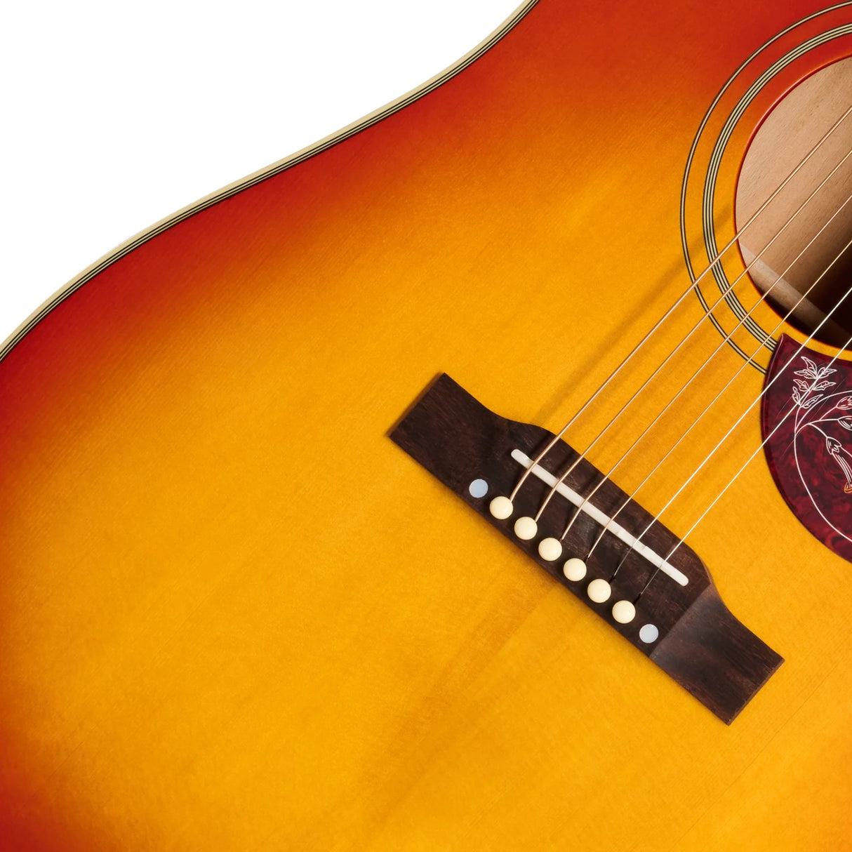 Epiphone Hummingbird Standard EC Acoustic-Electric Guitar - Cherry Sunburst