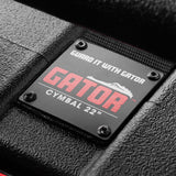 Gator 22-Inch Hard Shell Cymbal Case with Wheels