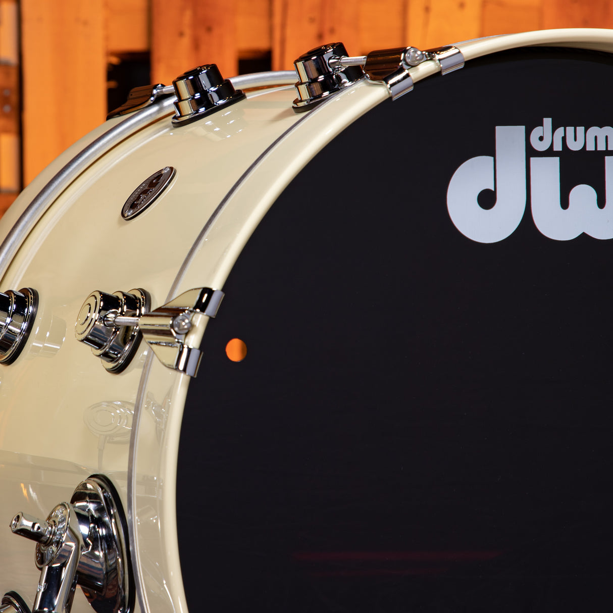 DW Collector's Maple SSC 3-Piece Shell Pack - Solid Double Cream Lacquer