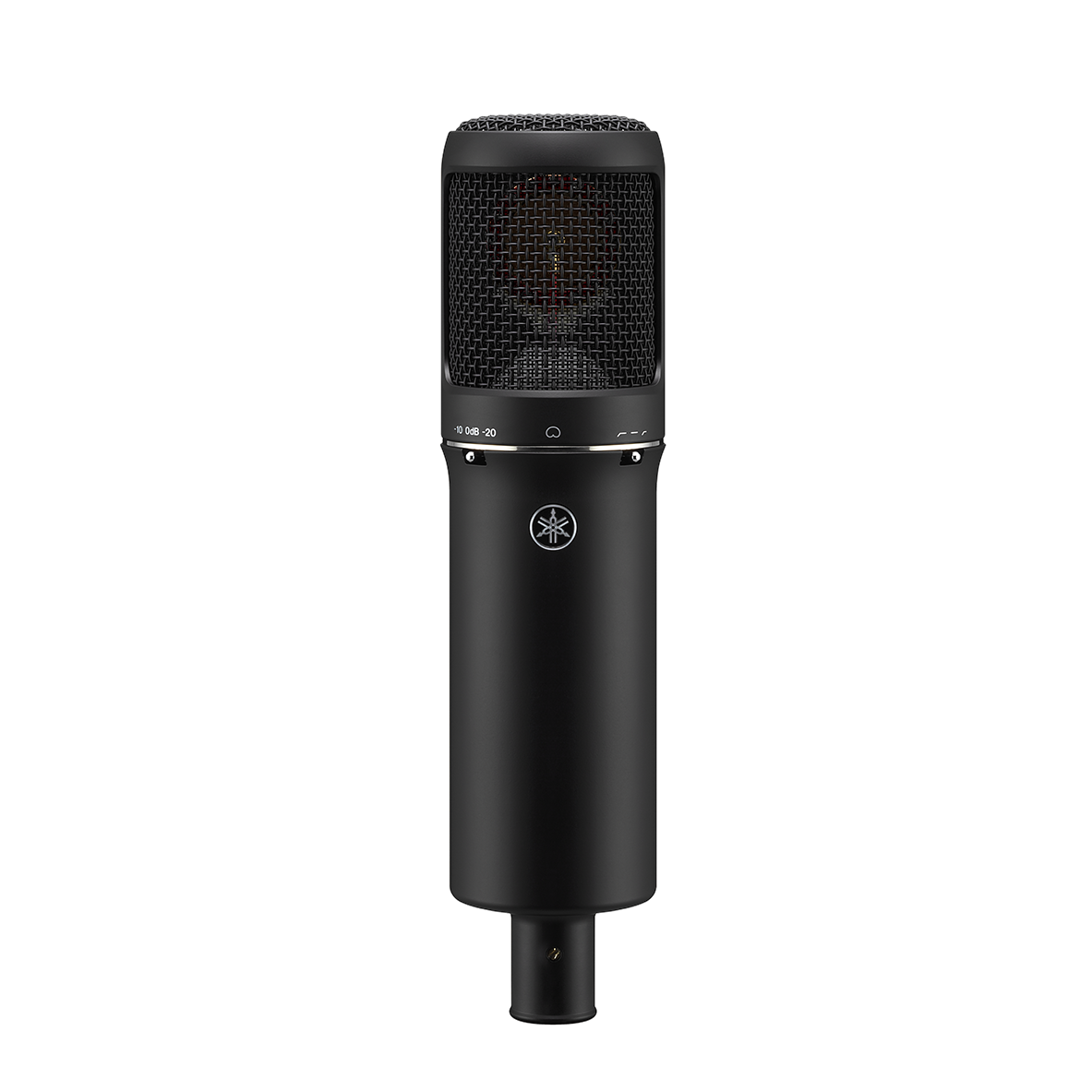 Yamaha YCM705 B Condenser Microphone with Shock Mount and Pop Filter - Black