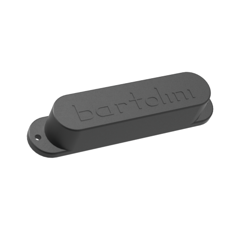 Bartolini 3QX RWRP Single Coil Electric Guitar Pickup, Middle Position Strat Style - Black
