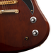 Dunable DE Series R2 Electric Guitar - Dark Brown w/Gold Hardware - New