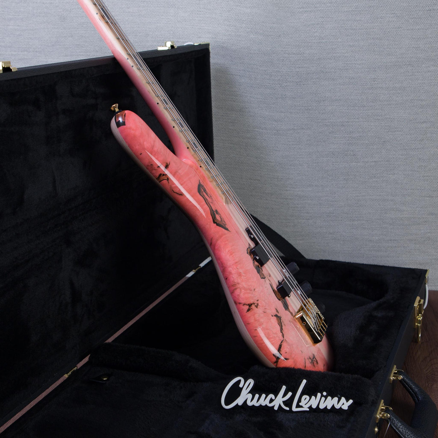 Spector USA Custom NS-2 Electric Bass Guitar - Pinkish Hue - CHUCKSCLUSIVE - #2267