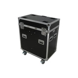 ProX XS-MH30WASHX2W for Two Moving Head Fixtures ATA Flight Style Road Case with Casters