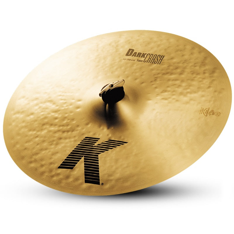 Zildjian 15" K Dark Crash Thin Cymbal - New,15 Inch