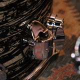 DW Collector's Series 333 4-Piece Shell Pack with 22-Inch Kick - FP - Black Oyster Glass