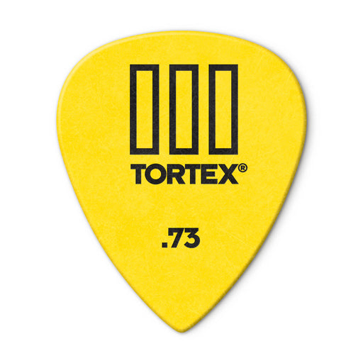 Dunlop Tortex TIII Guitar Picks - .73mm - Yellow (12-Pack)