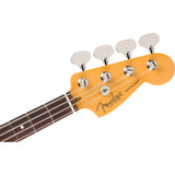 Fender American Professional Classic Mustang Electric Bass Guitar, Rosewood Fingerboard - 3 - Color Sunburst