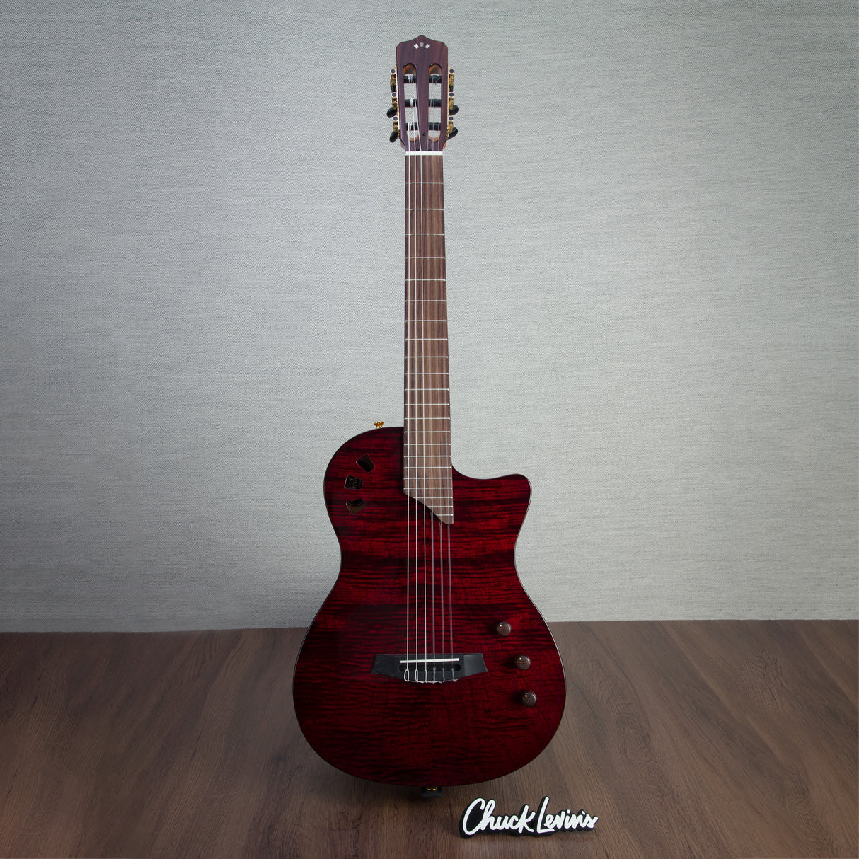 Cordoba Stage Limited Electric Nylon String Guitar - Garnet - New