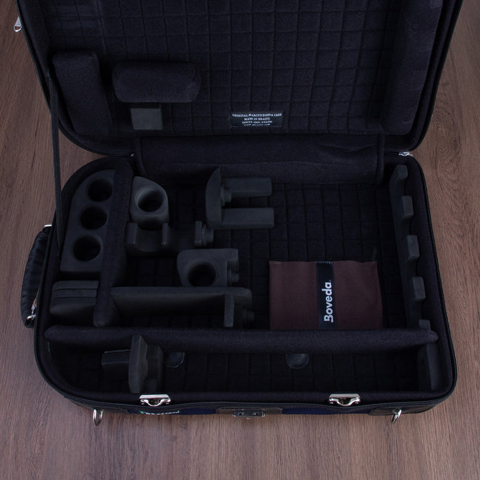 Marcus Bonna Triple Clarinet Case with Backpack Extension - Blue