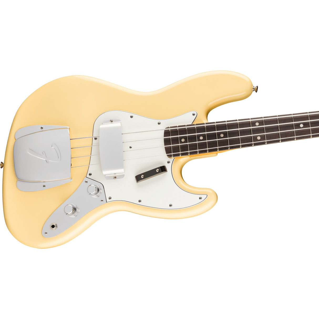 Fender Limited Edition Laura Lee Jazz Electric Bass Guitar - Vintage White