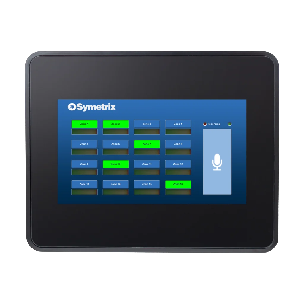 Symetrix T-5 Glass Touchscreen Controller
