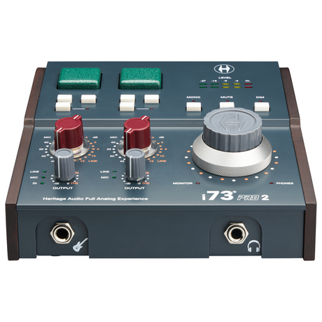 Heritage Audio i73 Pro 2 2x4 USB-C Interface with 2x 73-Style Preamps